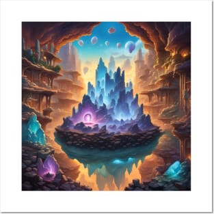 Crystal Caverns Posters and Art